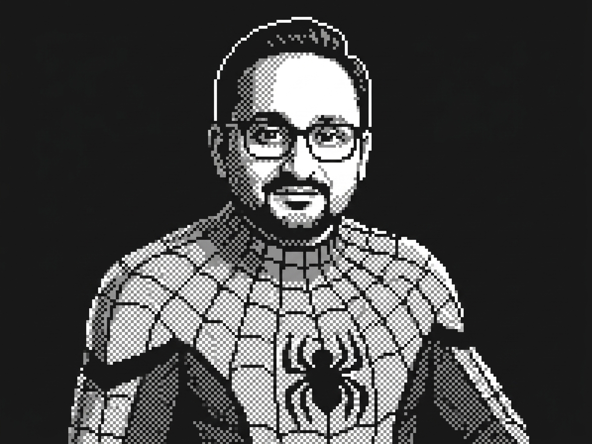 Retrato pixel generado por IA 6