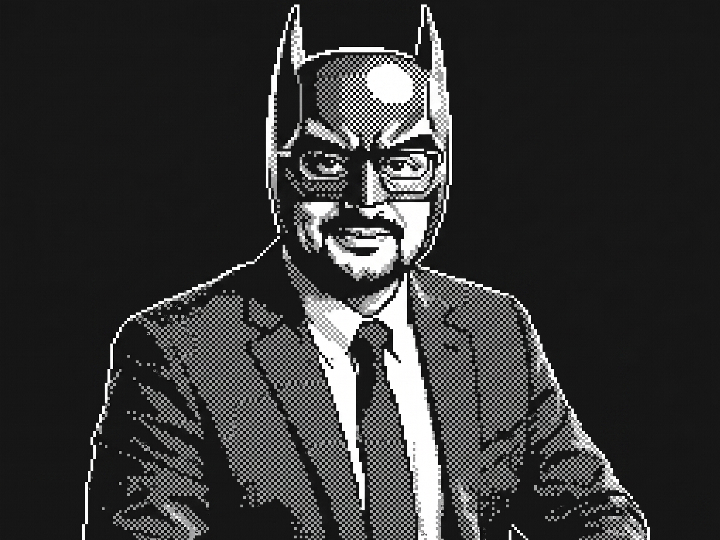 Retrato pixel generado por IA 8